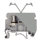 Elmex (Shrouded) Stud Type Terminals-Block,KAT M3C, Product Type: KAT M3C, Conductor Size: 2.5 sq mm, Current Rating: 24 A, Pitch: 10 mm (0.39 Inch), Width: 50 mm (1.95 Inch), Height: 41.4 mm (1.61 Inch)