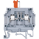 Elmex Disconnecting Terminals-Block,KULTD 4, Product Type: KULTD 4, Conductor Size: 4 sq mm, Current Rating: 20 A, Pitch: 6 mm (0.23 Inch), Width: 52 mm (2.03 Inch), Height: 51 mm (1.99 Inch)