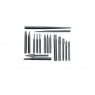Williams 17 Piece Punch And Chisel Set Packed in a Roll Pouch, PC-17