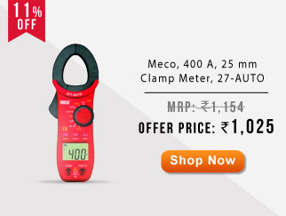 Meco, 400 A, 25 mm, Clamp Meter, 27-AUTO