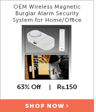 OEM Wireless Magnetic Burglar Alarm Security System for Home/Office