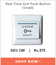 Real Time Exit Push Button (Small)