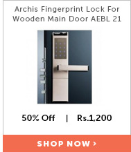 Archis Fingerprint Lock For Wooden Main Door AEBL 21 L/R