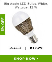 Big Apple LED Bulbs White Wattage: 12 W