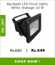 Big Apple LED Flood Lights White Wattage: 10 W