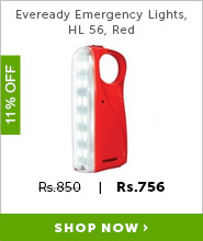 Eveready Emergency Lights HL 56 Red 