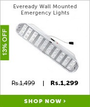 Eveready Wall Mounted Emergency Lights REL -01