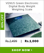 VENUS Green Electronic Digital Body Weight Weighing Scale  Eps-5499