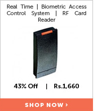 Real Time     | Biometric Access Control System | RF Card Reader