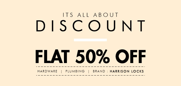 ITS ALL     ABOUT DISCOUNT FLAT 50% OFF | HARDWARE | PLUMBING | BRANDS - HARRISON LOCKS