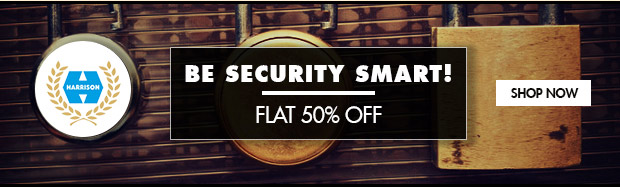 BE SECURITY SMART! FLAT 50% OFF