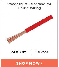 Swadeshi Multi Strand for House Wiring- FRLS (8-22 A)