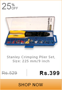 Stanley Crimping Plier Set, 84-253-22, Size: 225 mm/9 inch