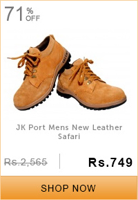 JK Port Mens New Leather Safari, JKPSFRTAN6