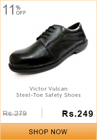 Victor Vulcan Steel-Toe Safety Shoes