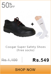 Coogar Super Safety Shoes(Free socks)