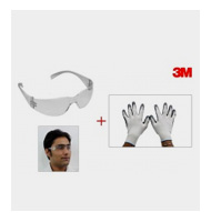 3M Combo: Riding Goggles,Riding Gloves