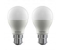  Wipro 9 W LED Bulb 6500k (Pack of 2)