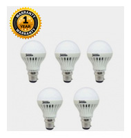 VICTOR 3W LED Bulb (Pack of 5)