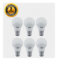 Instapower 7W LED Bulb, B22 (Pack of 6)