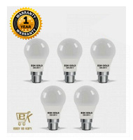 EGK Gold 8W LED Bulb (Pack of 5)